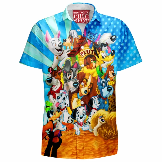 Disney Dog Hawaiian Shirt