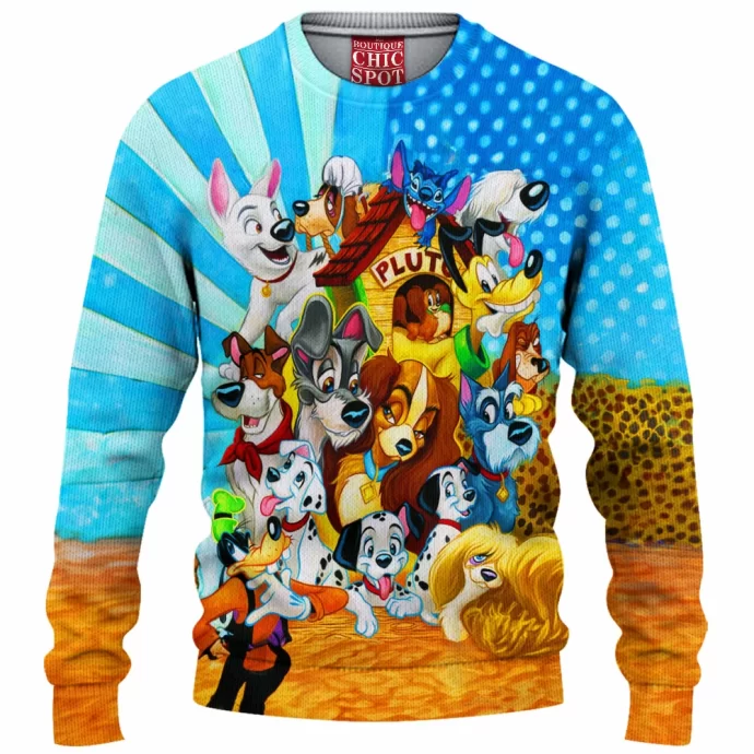 Disney Dog Knitted Sweater