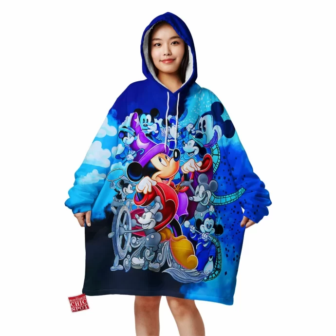 Mickey Mouse Blanket Hoodie