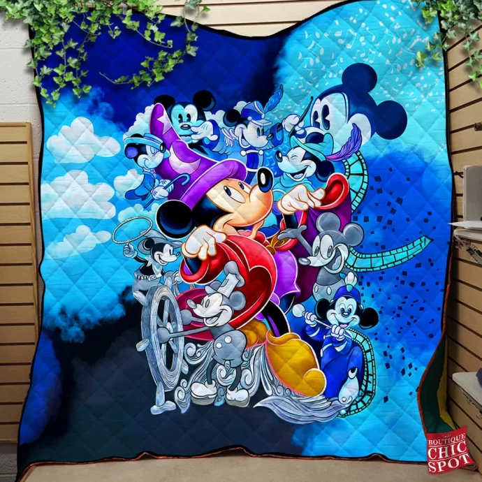 Mickey Mouse Quilt Blanket