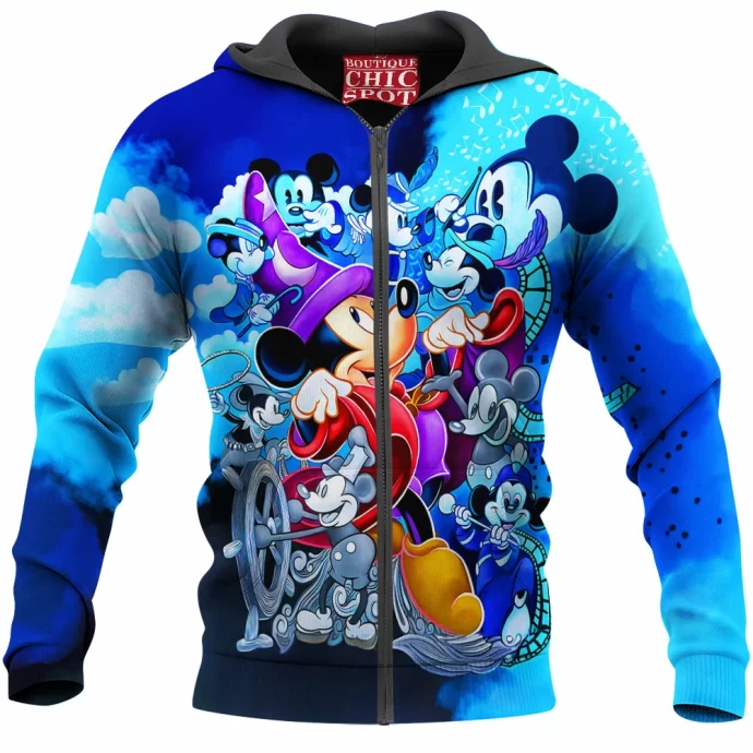 Mickey Mouse Zip Hoodie