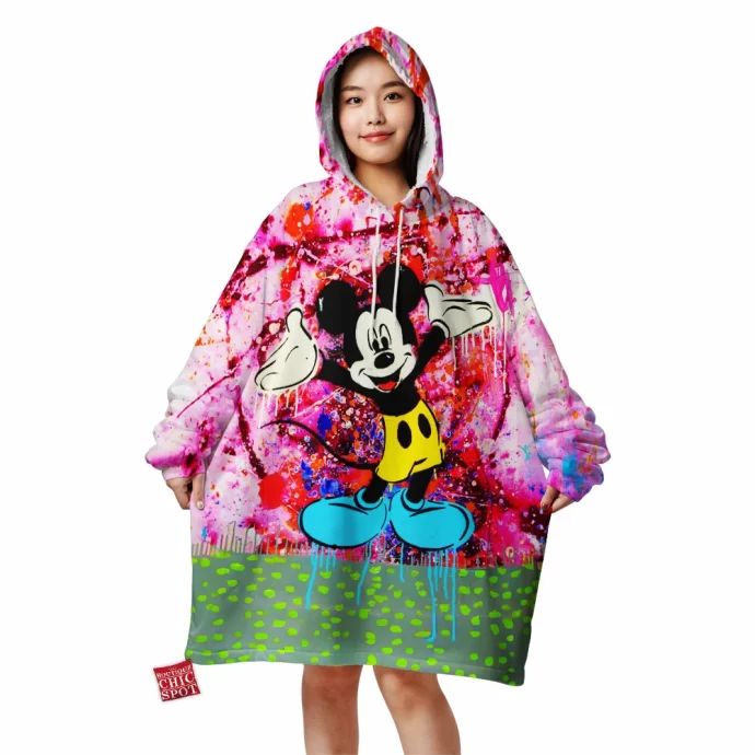 Mickey Mouse Blanket Hoodie