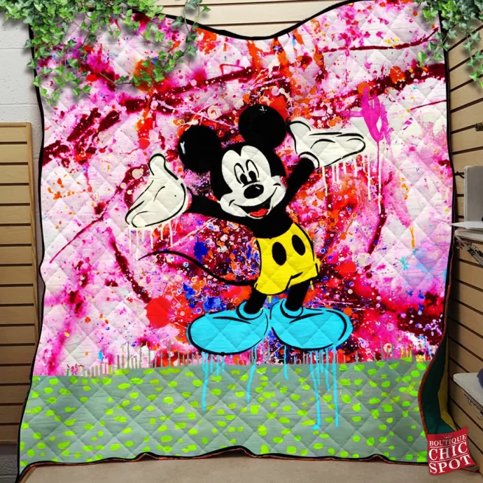 Mickey Mouse Quilt Blanket