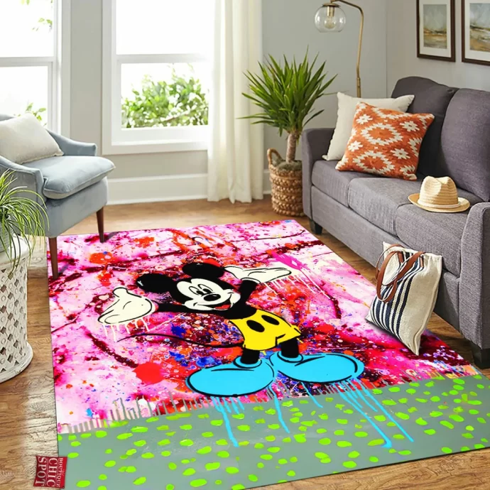 Mickey Mouse Rectangle Rug