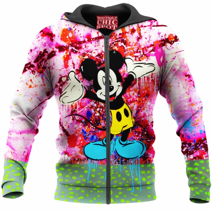 Mickey Mouse Zip Hoodie