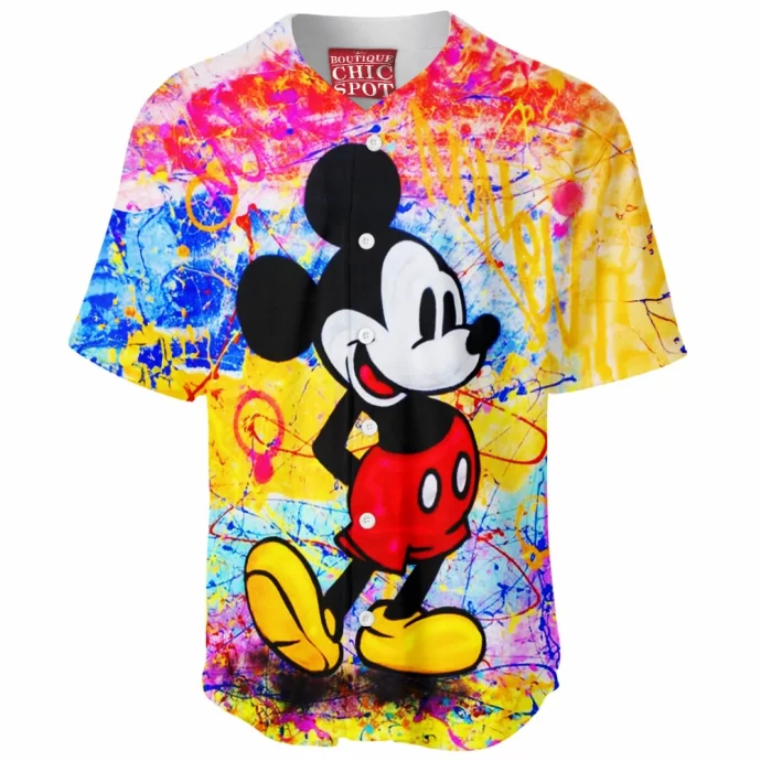 Mickey Mouse Baseball Jersey