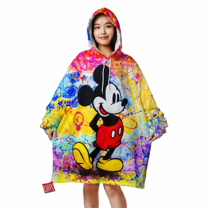 Mickey Mouse Blanket Hoodie