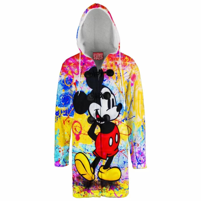 Mickey Mouse Hooded Cloak Coat