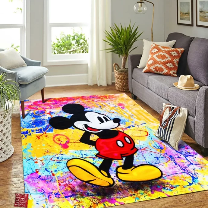 Mickey Mouse Rectangle Rug