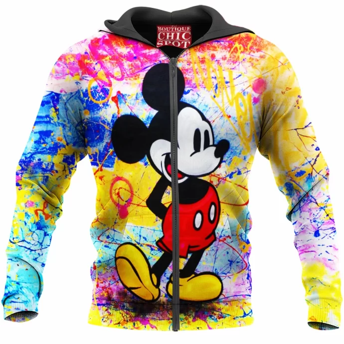 Mickey Mouse Zip Hoodie