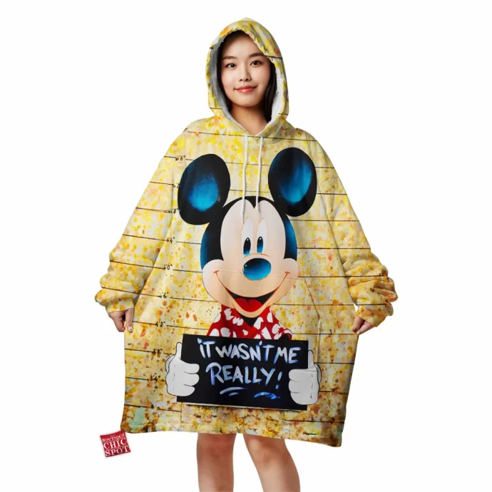 Mickey Mouse Blanket Hoodie