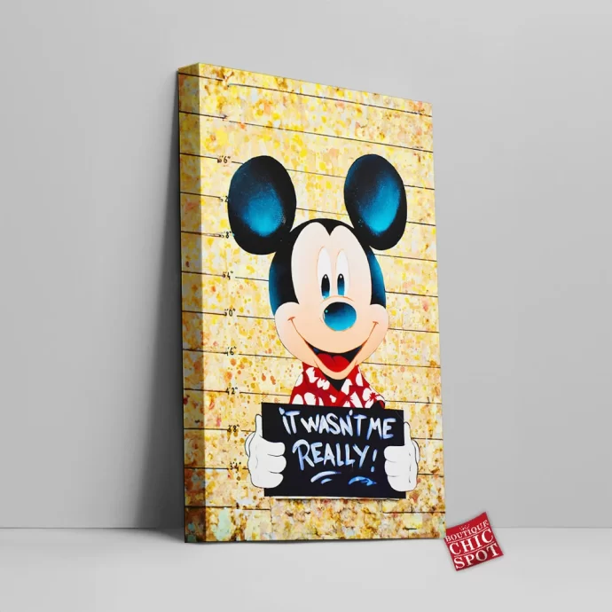 Mickey Mouse Canvas Wall Art