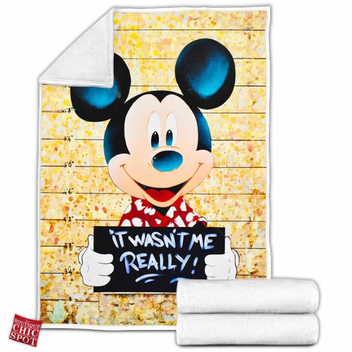 Mickey Mouse Fleece Blanket