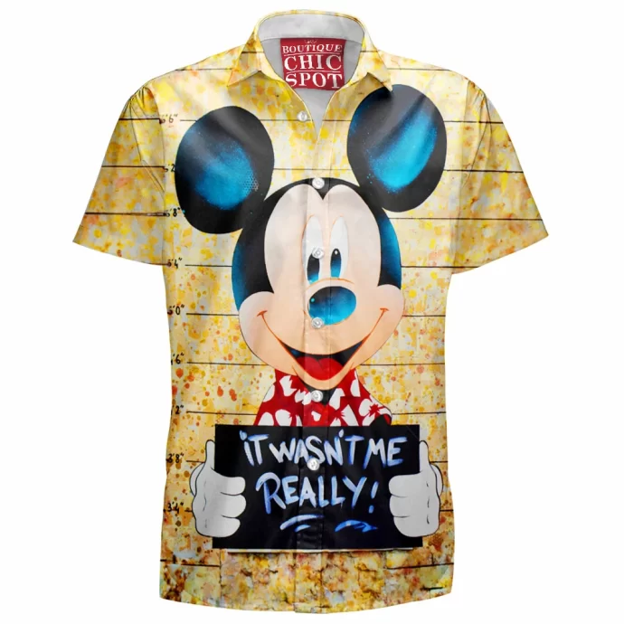 Mickey Mouse Hawaiian Shirt