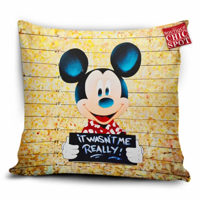 Mickey Mouse Pillow Cover