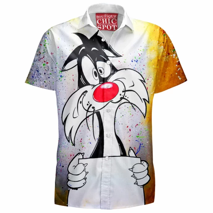 Sylvester the Cat,Meow Hawaiian Shirt