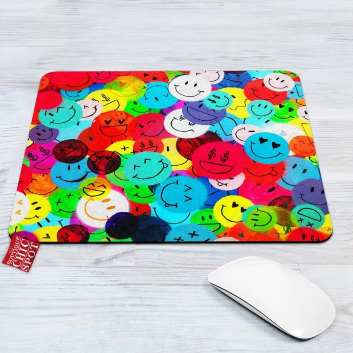 Smile Emotion Mouse Pad