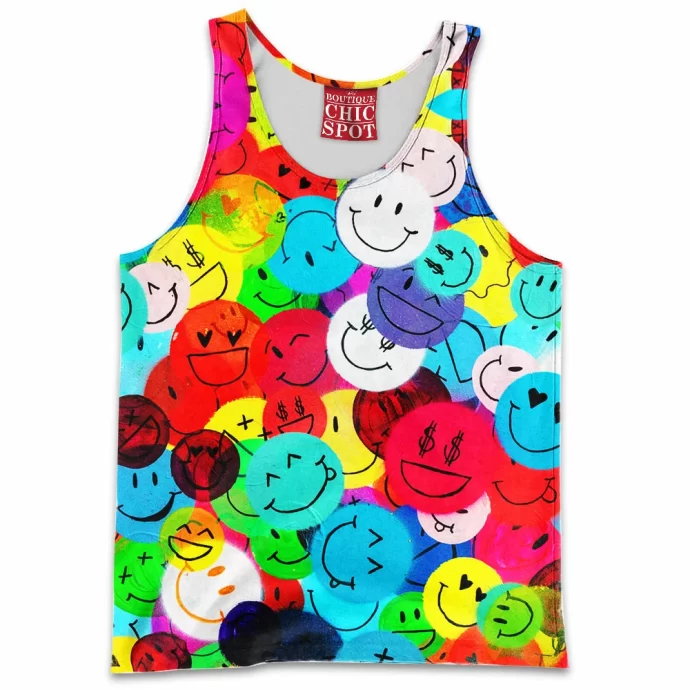 Smile Emotion Tank Top