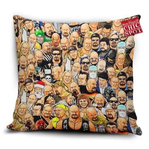 WWE Whoop Ass Pillow Cover
