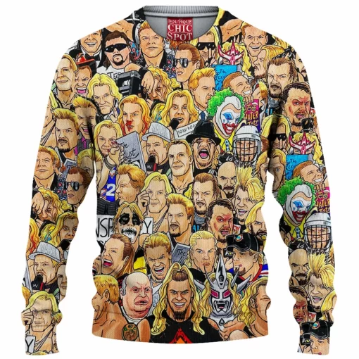 WWE Bubbly Knitted Sweater