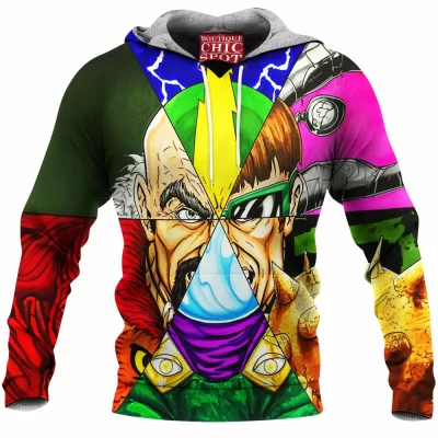 Comic Fleece-Hoodie, Spider-man Villains Fleece-Hoodie