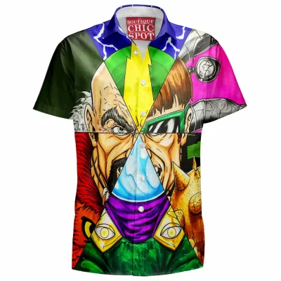 Comic Hawaiian-Shirt, Spider-man Villains Hawaiian-Shirt