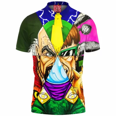 Comic Polo Shirt, Spider-man Villains Polo Shirt