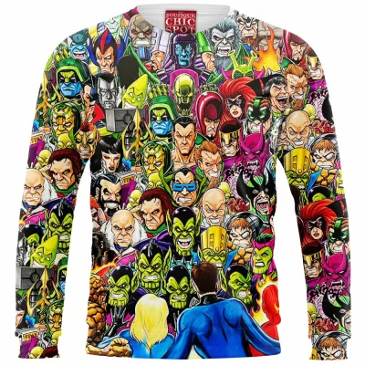 Comic Sweatshirt, Superhero Sweatshirt