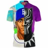 Comic Polo Shirt, Black Panther Polo Shirt