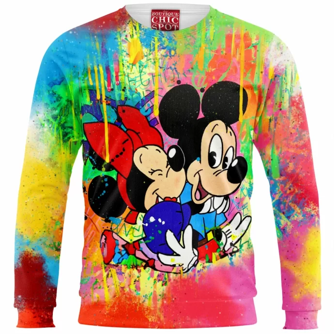 Mickey Mouse and Minnie Mouse Sweatshirt