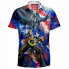 Batman Hawaiian-Shirt, Comic Hawaiian-Shirt, Darth Vader Hawaiian-Shirt, Sci-Fi Hawaiian-Shirt