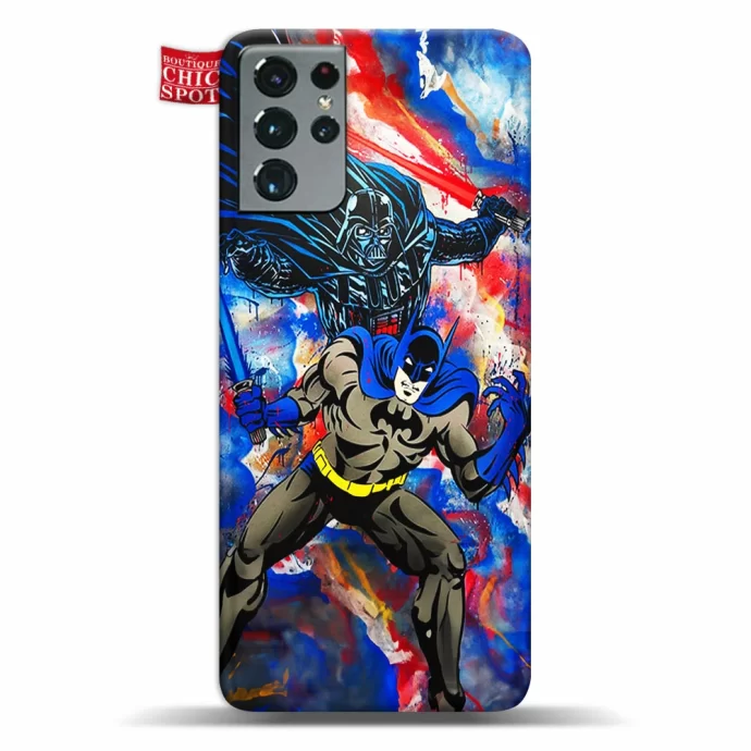 Darth Vader and Batman Phone Case Samsung