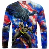 Batman Zip Sweatshirt, Darth Vader Zip Sweatshirt, Comic Zip Sweatshirt