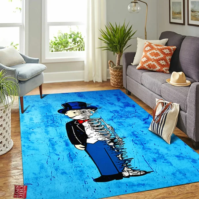 Mr. Monopoly Rectangle Rug