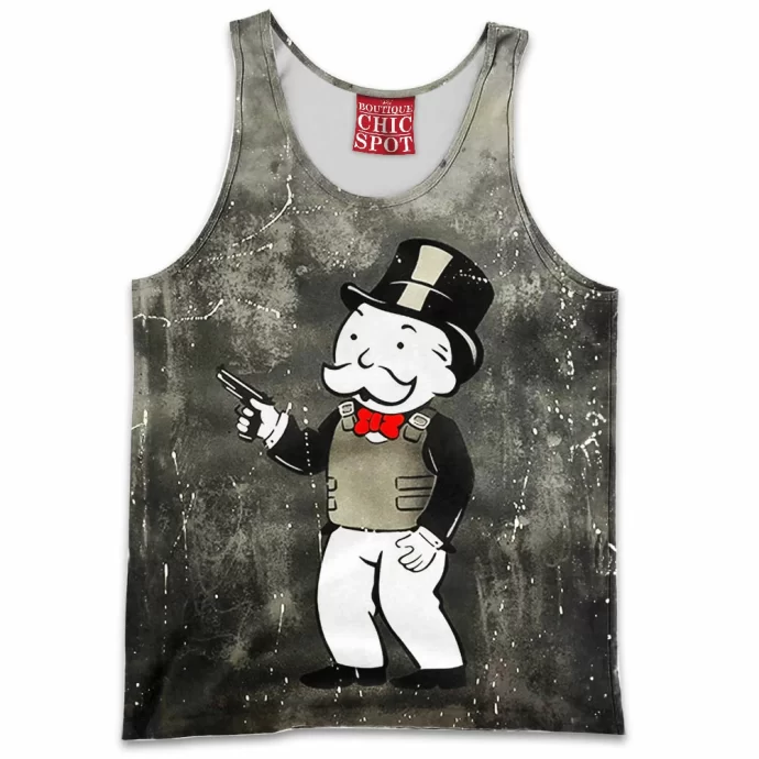 Mr. Monopoly Tank Top