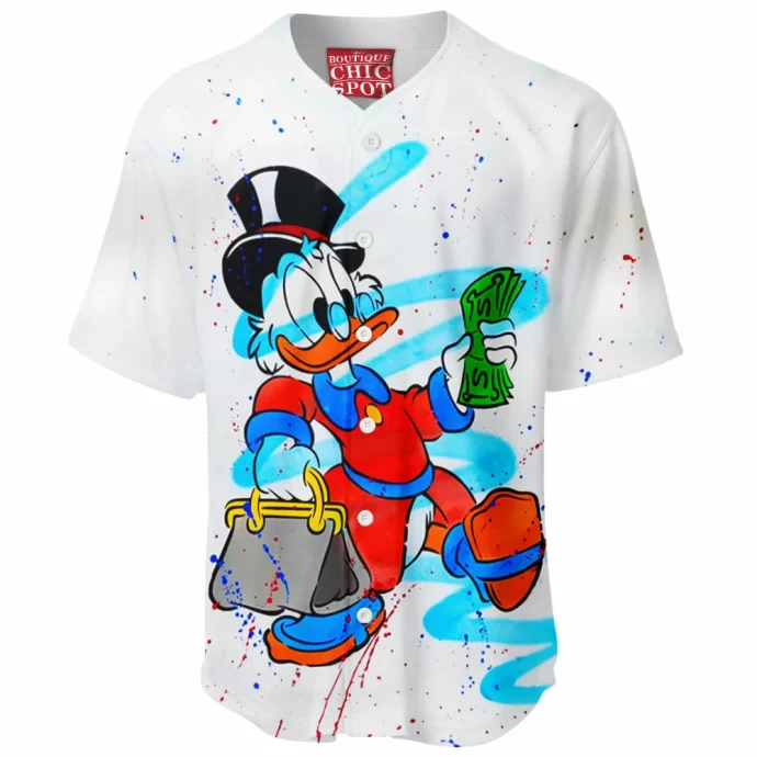 McDuck Scrooge Baseball Jersey