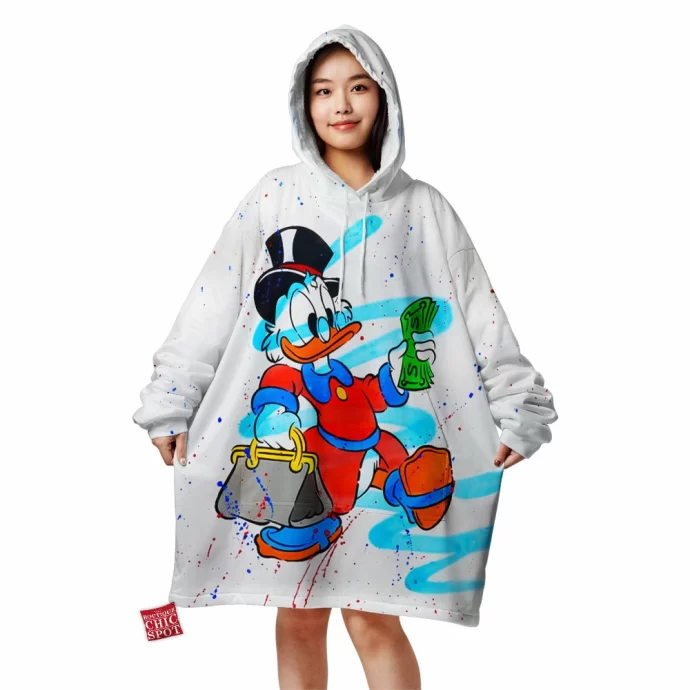 McDuck Scrooge Blanket Hoodie