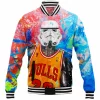 Sci-Fi Baseball-Jacket, Star Wars Baseball-Jacket, Stormtrooper Baseball-Jacket