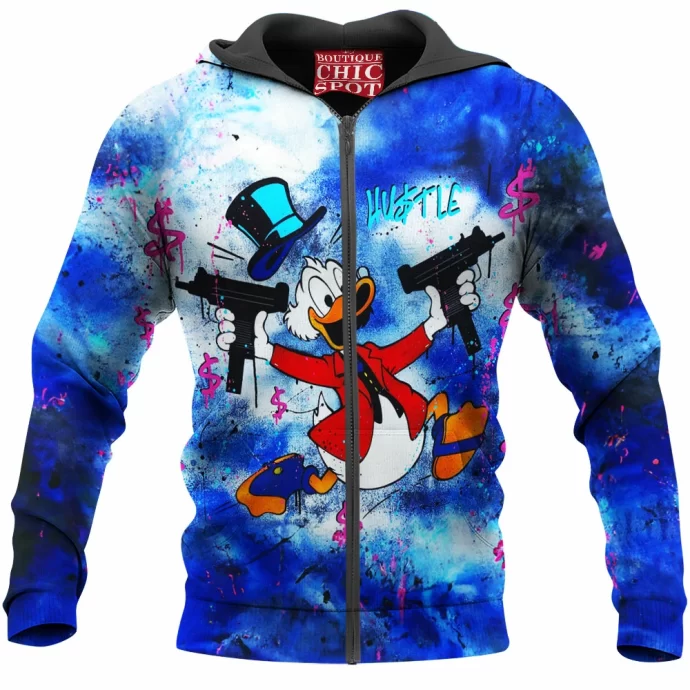 McDuck Scrooge Zip Hoodie