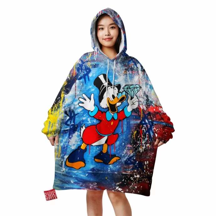 McDuck Scrooge Blanket Hoodie