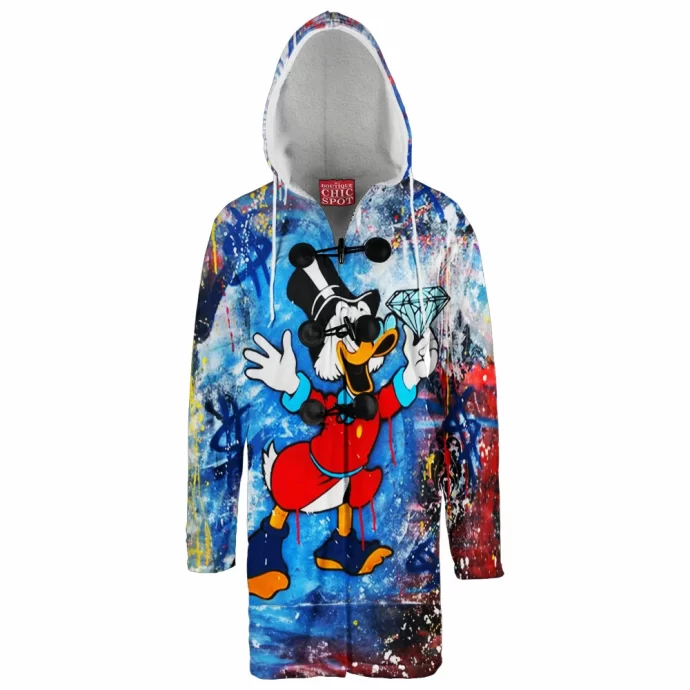 McDuck Scrooge Hooded Cloak Coat