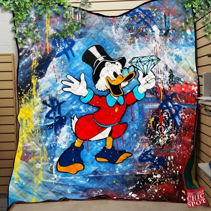 McDuck Scrooge Quilt Blanket