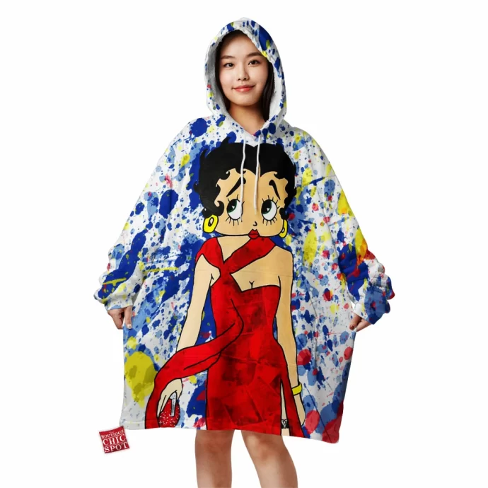 Betty Boop Blanket Hoodie