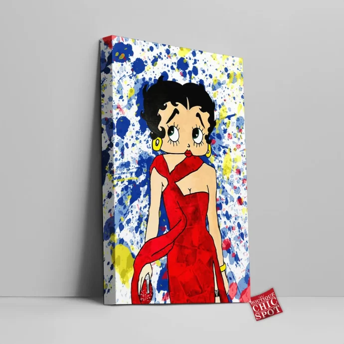 Betty Boop Canvas Wall Art