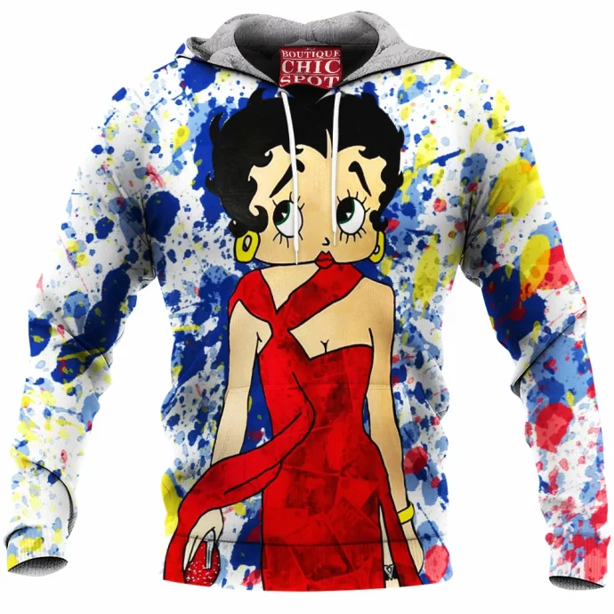 Betty Boop Fleece Hoodie