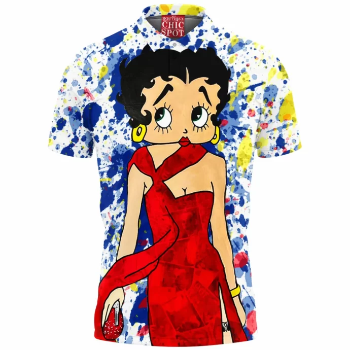 Betty Boop Polo Shirt