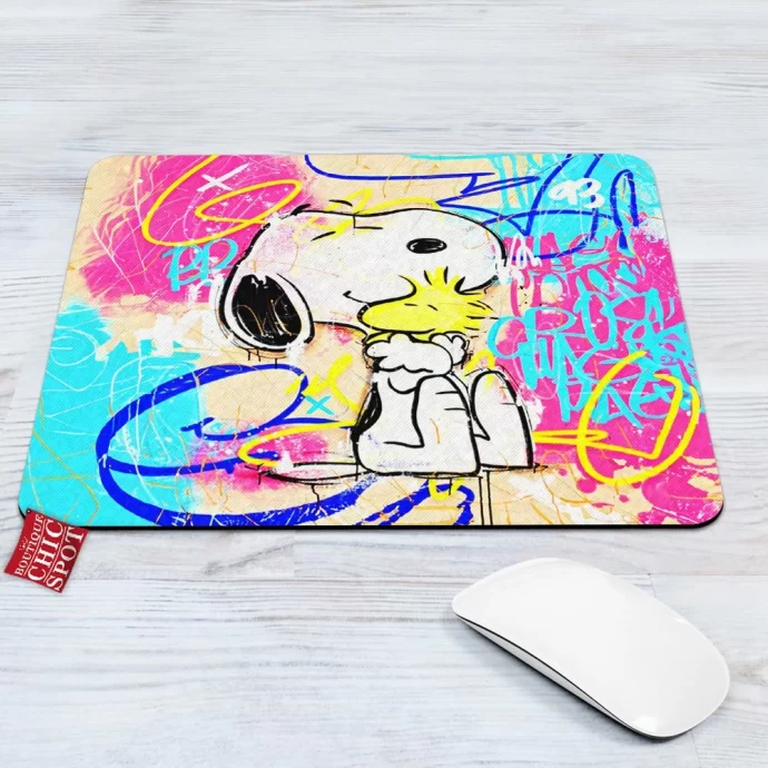 Snoopy and Woodstock Mouse Pad