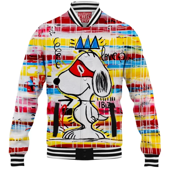 Snoopy Baseball Jacket