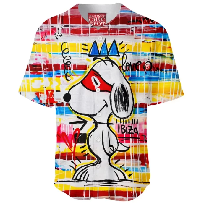 Snoopy Baseball Jersey