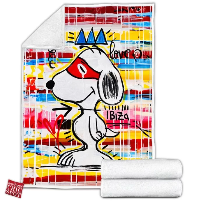 Snoopy Fleece Blanket